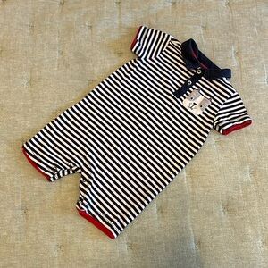 12M polo romper
